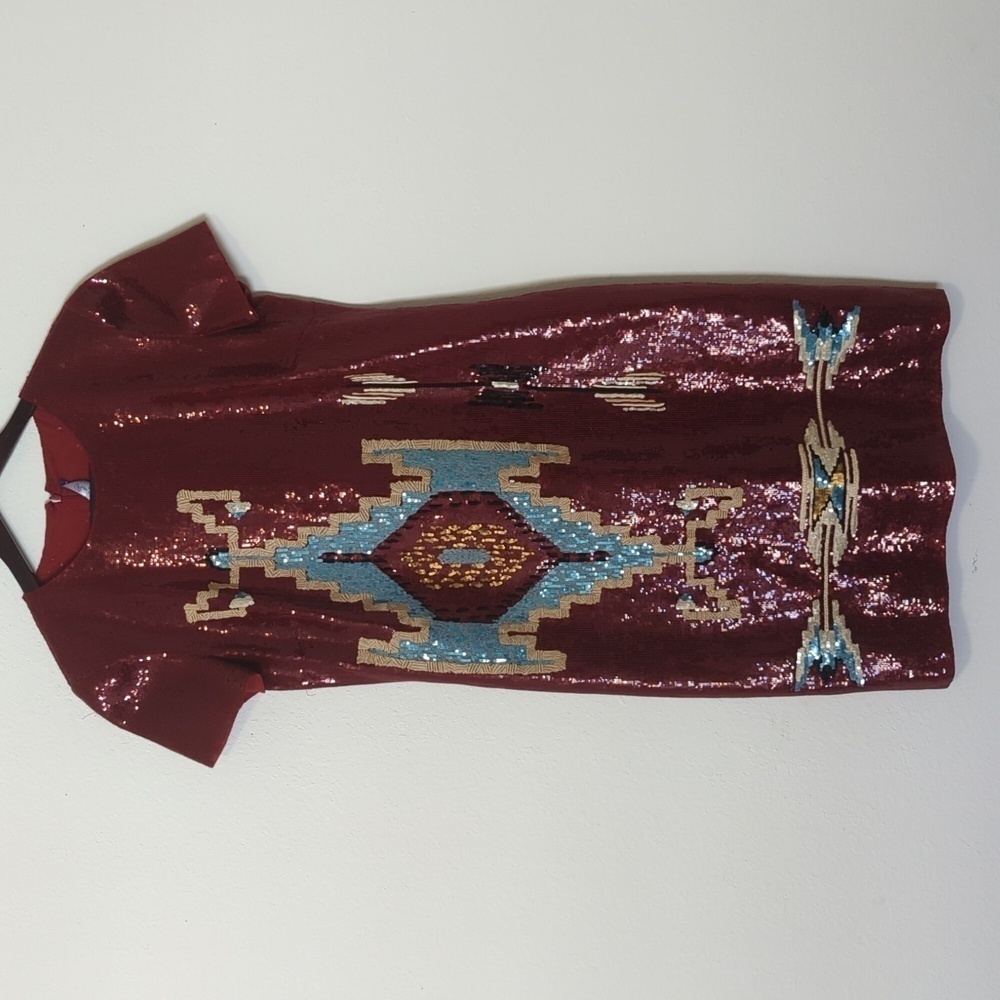 Embellished Cady women's dress size 8. Ralph Lauren Collection - Picture 4 of 14